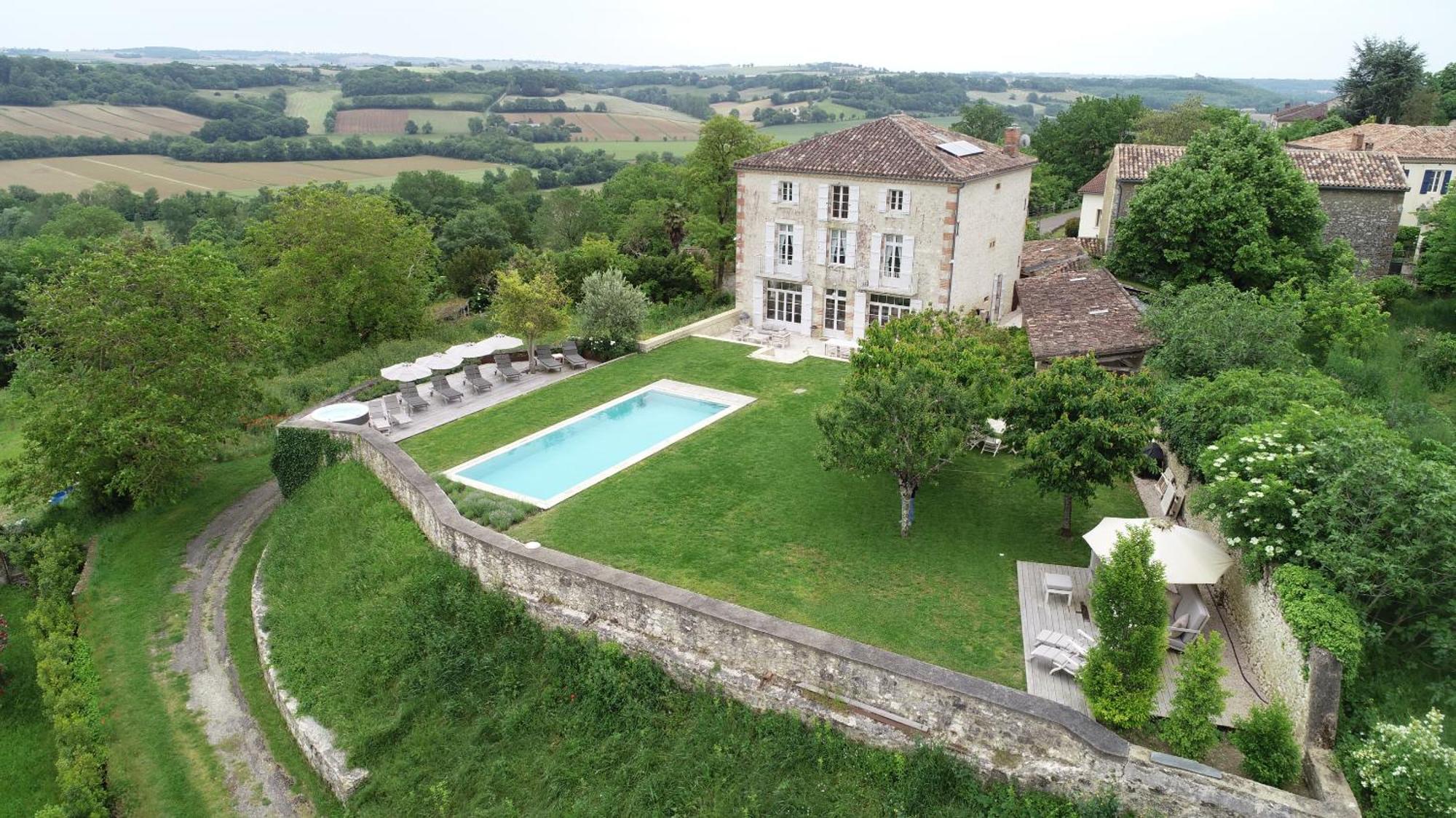 B&B La Mirande De Saint-Clar Buitenkant foto
